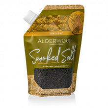 Load image into Gallery viewer, Alderwood Smoked Salt - Fine Grain - Pour Spout Pouch (16 oz)