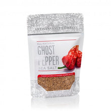 Load image into Gallery viewer, Fusion® Ghost Pepper Sea Salt Zip Top Pouch (4 oz)