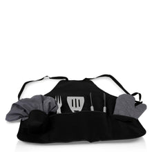 Load image into Gallery viewer, BBQ Apron Tote Pro Grill Set
