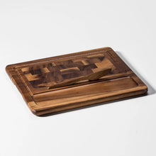 Load image into Gallery viewer, Acacia Carving Board & Serving Tray (with Knife)