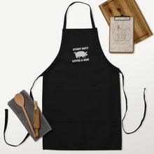 Load image into Gallery viewer, "Every Butt Loves A Rub" Embroidered Apron