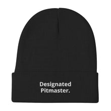 Load image into Gallery viewer, "Designated Pitmaster" Embroidered Beanie