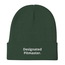 Load image into Gallery viewer, "Designated Pitmaster" Embroidered Beanie