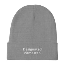 Load image into Gallery viewer, "Designated Pitmaster" Embroidered Beanie