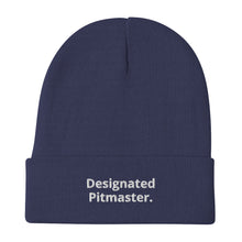 Load image into Gallery viewer, "Designated Pitmaster" Embroidered Beanie