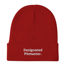 Load image into Gallery viewer, "Designated Pitmaster" Embroidered Beanie
