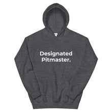 Load image into Gallery viewer, "Designated Pitmaster" Ultra-Soft Hoodie
