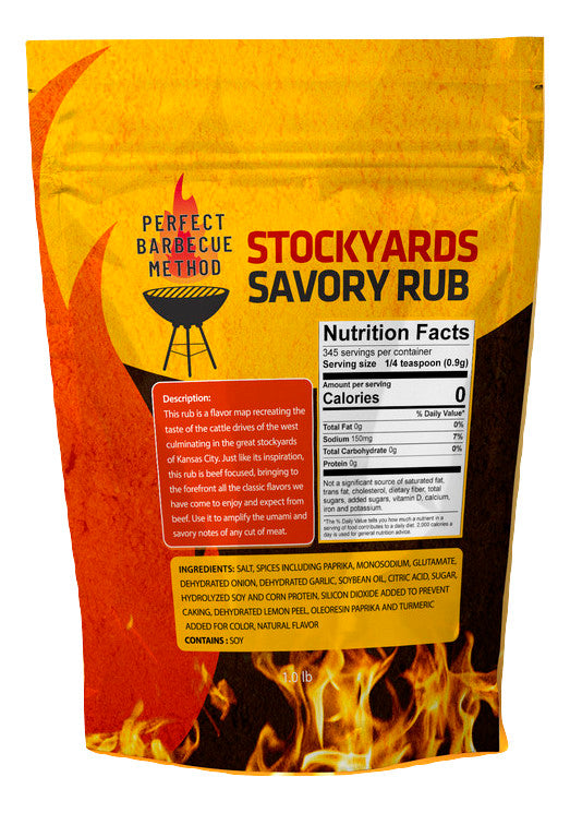 Stockyards Savory All-Purpose Rub (1 lb Bag)