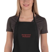 Load image into Gallery viewer, &quot;Designated Pitmaster&quot; Embroidered Apron

