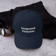 Load image into Gallery viewer, &quot;Designated Pitmaster&quot; Embroidered Hat
