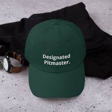 Load image into Gallery viewer, &quot;Designated Pitmaster&quot; Embroidered Hat
