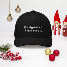 Load image into Gallery viewer, &quot;Designated Pitmaster&quot; Embroidered Trucker Cap
