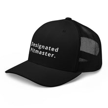 Load image into Gallery viewer, &quot;Designated Pitmaster&quot; Embroidered Trucker Cap
