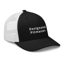 Load image into Gallery viewer, &quot;Designated Pitmaster&quot; Embroidered Trucker Cap
