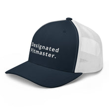 Load image into Gallery viewer, &quot;Designated Pitmaster&quot; Embroidered Trucker Cap
