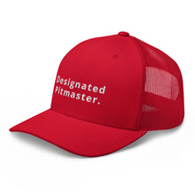 Load image into Gallery viewer, &quot;Designated Pitmaster&quot; Embroidered Trucker Cap
