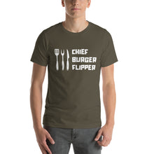 Load image into Gallery viewer, "Chief Burger Flipper" T-Shirt

