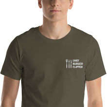 Load image into Gallery viewer, "Chief Burger Flipper" T-Shirt
