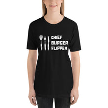 Load image into Gallery viewer, "Chief Burger Flipper" T-Shirt
