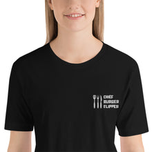 Load image into Gallery viewer, "Chief Burger Flipper" T-Shirt
