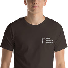 Load image into Gallery viewer, "Chief Burger Flipper" T-Shirt
