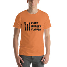 Load image into Gallery viewer, "Chief Burger Flipper" T-Shirt
