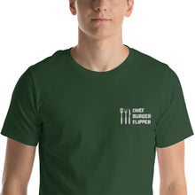 Load image into Gallery viewer, "Chief Burger Flipper" T-Shirt
