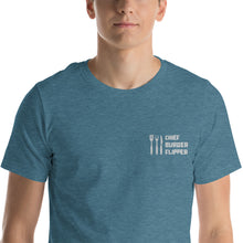 Load image into Gallery viewer, "Chief Burger Flipper" T-Shirt
