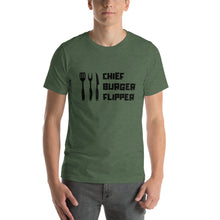 Load image into Gallery viewer, "Chief Burger Flipper" T-Shirt
