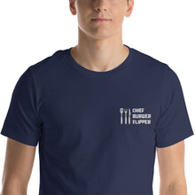 Load image into Gallery viewer, "Chief Burger Flipper" T-Shirt
