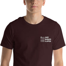 Load image into Gallery viewer, "Chief Burger Flipper" T-Shirt
