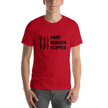 Load image into Gallery viewer, "Chief Burger Flipper" T-Shirt

