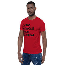 Load image into Gallery viewer, &quot;Rub, Smoke, Eat, Repeat&quot; T-Shirt
