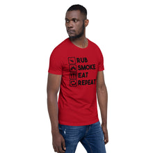 Load image into Gallery viewer, &quot;Rub, Smoke, Eat, Repeat&quot; T-Shirt
