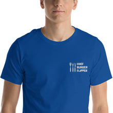 Load image into Gallery viewer, "Chief Burger Flipper" T-Shirt

